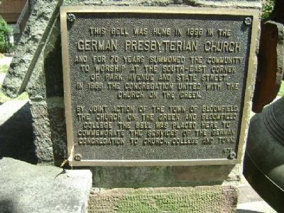 German Presbyterian Church Marker image. Click for full size.