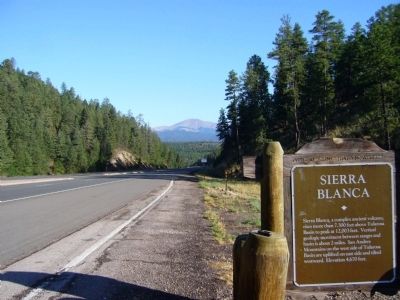 Sierra Blanca Marker image. Click for full size.
