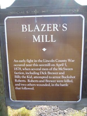 Blazer’s Mill Marker image. Click for full size.