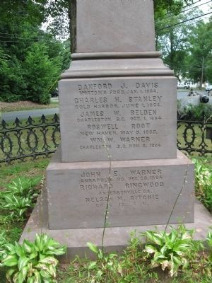 First Civil War Monument. Click for full size. First Civil War Monument image. Click for full size.