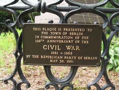 Plaque on the Railing. Click for full size. Plaque on the Railing image. Click for full size.
