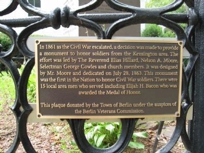 Plaque on the Railing image. Click for full size.