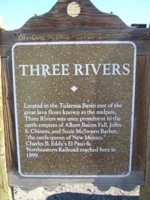Three Rivers Marker. Click for full size. Three Rivers Marker image. Click for full size.