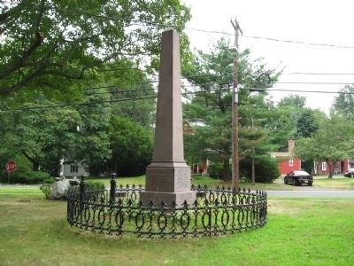 First Civil War Monument. Click for full size. First Civil War Monument image. Click for full size.