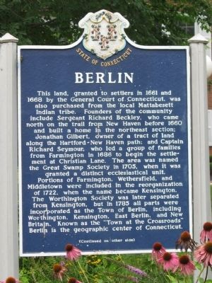 Berlin Marker image. Click for full size.