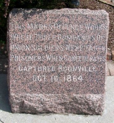 Capture of Union Troops Marker. Click for full size. Capture of Union Troops Marker image. Click for full size.