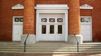 Thespian Hall Entrance. Click for full size. Thespian Hall Entrance image. Click for full size.