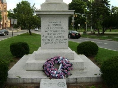 Bloomfield Centennial War Memorial Marker image. Click for full size.