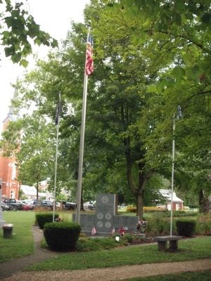 Other View - - Switzerland County Honor Roll Memorial Marker image. Click for full size.