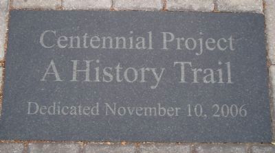 [Morgan Hill] Centennial Project Marker image. Click for full size.