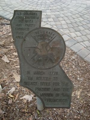 1776 - The De Anza Expedition Marker image. Click for full size.