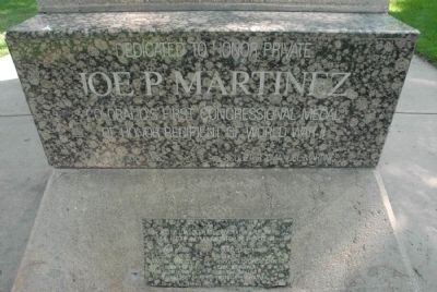 Joe P. Martinez Marker image. Click for full size.