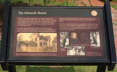 The Edwards House Marker image. Click for full size.