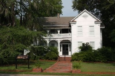 The Edwards House and Marker image. Click for full size.
