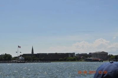 Charleston Harbor, Water Front Park, US Custom House. Click for full size. Charleston Harbor, Water Front Park, US Custom House image. Click for full size.