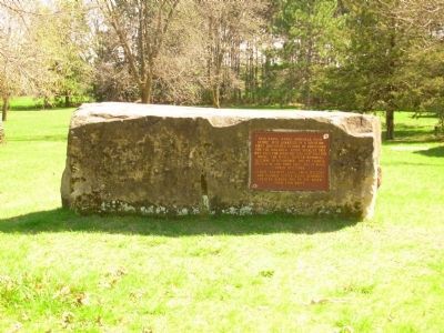 Dunnville Sandstone Marker image. Click for full size.