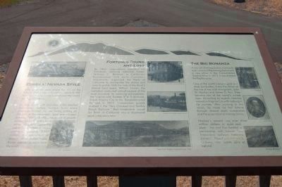 The Comstock Trail and History Kiosk Marker, Panel 2 image. Click for full size.