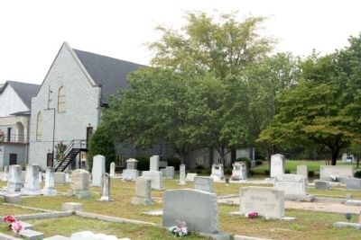 St. Peter's (Meetze's) Lutheran Church and cemetery image. Click for full size.