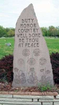 Arnold Post No. 46 Veterans Memorial image. Click for full size.