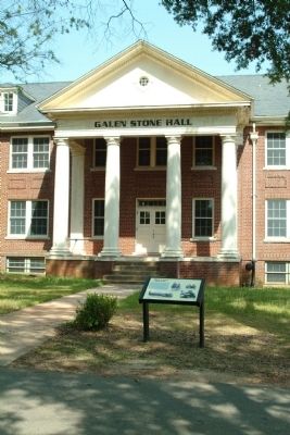 Galen L. Stone Hall 1927 Marker. Click for full size. Galen L. Stone Hall 1927 Marker image. Click for full size.