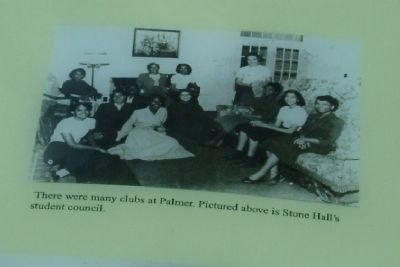 There were many clubs at Palmer. Pictured above is Stone Hall's student council. image. Click for full size.