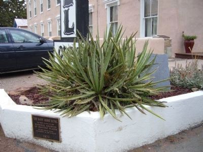 Saint James Hotel and Sante Fe Trail Markers image. Click for full size.