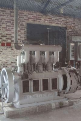 Powerhouse; a Generator seen inside image. Click for full size.