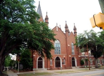 Washington Street Methodist Church Facade (South Side) image. Click for full size.