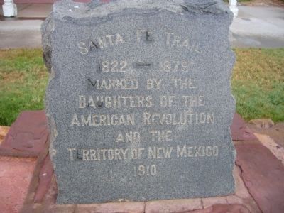 Santa Fe Trail. Click for full size. Santa Fe Trail image. Click for full size.