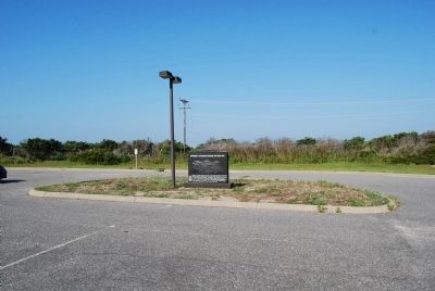 Burnside's Expedition Crossing Hatteras Bar Marker image. Click for full size.