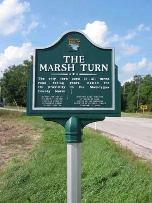 The Marsh Turn Marker image. Click for full size.