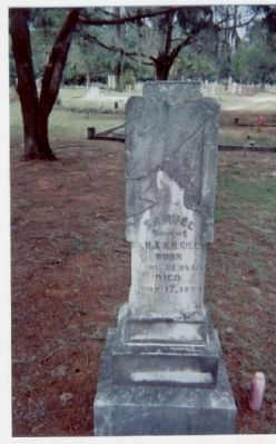 Graniteville Cemetery Marker image. Click for full size.