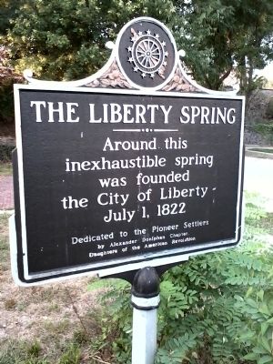 The Liberty Spring Marker image. Click for full size.