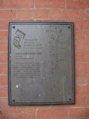 The Crane Building Marker image. Click for full size.