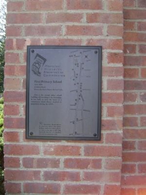 First Primary School Marker image. Click for full size.
