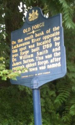 Old Forge Marker image. Click for full size.