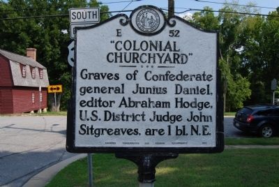 "Colonial Churchyard" Marker image. Click for full size.