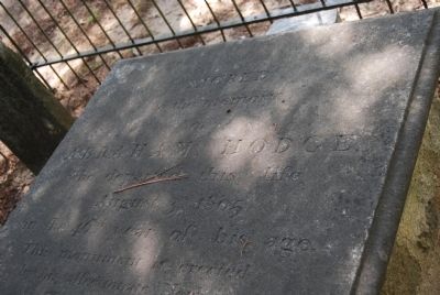 Abraham Hodge Grave image. Click for full size.