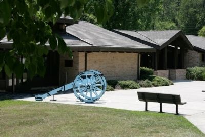 Horseshoe Bend National Military Park Visitor Center image. Click for full size.