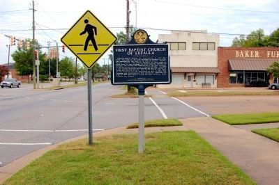 First Baptist Church of Eufaula Marker image. Click for full size.