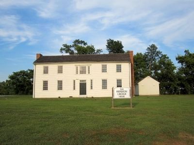 The Mordecai Lincoln House. Click for full size. The Mordecai Lincoln House image. Click for full size.