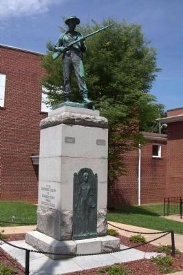 Former Washington County Confederate Monument image. Click for full size.