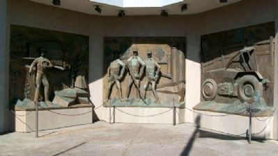 "The American Farmer" Sculpture. Click for full size. "The American Farmer" Sculpture image. Click for full size.