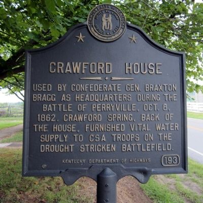 Crawford House Marker. Click for full size. Crawford House Marker image. Click for full size.