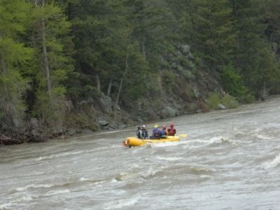 Rafting on the Yellowstone River. Click for full size. Rafting on the Yellowstone River image. Click for full size.