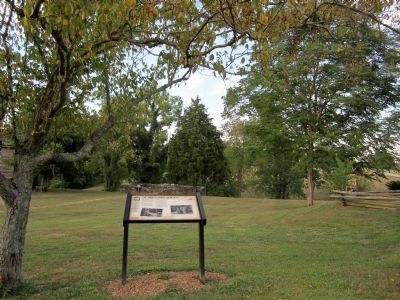 The Nancy Hanks Memorial Marker. Click for full size. The Nancy Hanks Memorial Marker image. Click for full size.