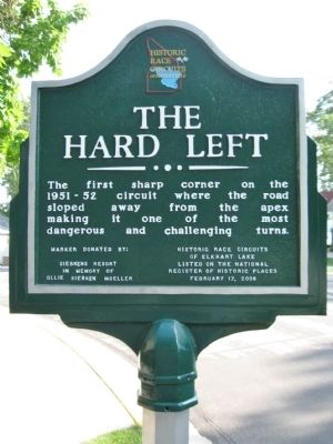 The Hard Left Marker. Click for full size. The Hard Left Marker image. Click for full size.