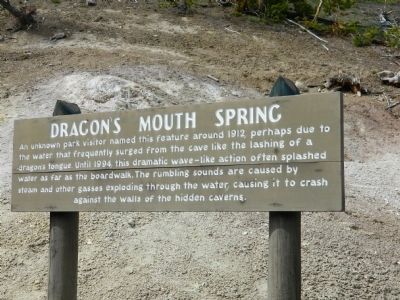 Dragon's Mouth Spring Marker image. Click for full size.