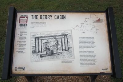 The Berry Cabin Marker. Click for full size. The Berry Cabin Marker image. Click for full size.
