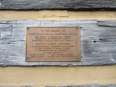 Berry Cabin Plaque image. Click for full size.